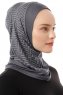 Silva Plain - Donker Grijs Al Amira One-Piece Hijab
