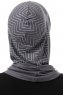 Silva Plain - Donker Grijs Al Amira One-Piece Hijab