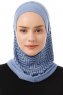 Silva Plain - Indigo Al Amira One-Piece Hijab