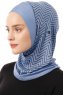 Silva Plain - Indigo Al Amira One-Piece Hijab