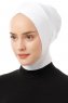Elnara - Creme Cross Hijab Onderkapje