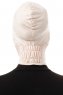 Elnara - Beige Cross Hijab Onderkapje