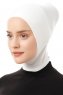 Elnara - Creme Plain Hijab Onderkapje