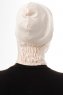 Elnara - Beige Plain Hijab Onderkapje