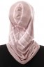 Ekose Plain - Steen Grijs Al Amira One-Piece Hijab