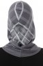 Ekose Cross - Donker Grijs Al Amira One-Piece Hijab