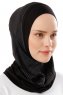 Wind Plain - Zwart & Lichtgrijs Al Amira One-Piece Hijab