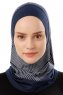 Wind Plain - Marineblauw Al Amira One-Piece Hijab