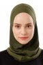 Wind Plain - Khaki Al Amira One-Piece Hijab