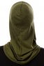 Wind Plain - Khaki Al Amira One-Piece Hijab