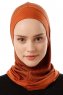 Wind Plain - Baksteenrood Al Amira One-Piece Hijab