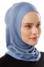 Wind Plain - Indigo Al Amira One-Piece Hijab