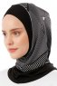 Wind Cross - Zwart & Lichtgrijs Al Amira One-Piece Hijab