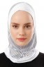 Wind Cross - Wit Al Amira One-Piece Hijab