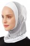 Wind Cross - Wit Al Amira One-Piece Hijab