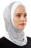 Wind Cross - Wit Al Amira One-Piece Hijab
