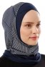 Wind Cross - Marineblauw Al Amira One-Piece Hijab