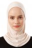 Logo Plain - Beige Al Amira One-Piece Hijab