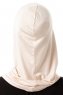 Logo Plain - Beige Al Amira One-Piece Hijab