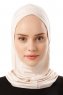 Logo Cross - Beige Al Amira One-Piece Hijab