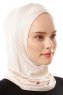 Logo Cross - Beige Al Amira One-Piece Hijab