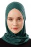 Logo Cross - Donkergroen Al Amira One-Piece Hijab