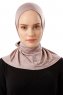 Sportif Plain - Steen Grijs Praktisch Viscose Hijab