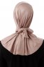 Sportif Plain - Steen Grijs Praktisch Viscose Hijab