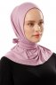 Sportif Plain - Purper Praktisch Viscose Hijab