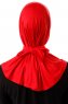 Sportif Cross - Rood Praktisch Viscose Hijab