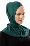 Sportif Cross - Donkergroen Praktisch Viscose Hijab