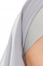 Alara Plain - Lichtgrijs One Piece Chiffon Hijab