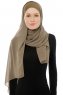 Alara Cross - Olijfgroen One Piece Chiffon Hijab