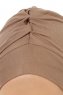 Isra Plain - Donker Taupe One-Piece Viscose Hijab