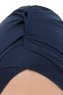 Isra Cross - Marineblauw One-Piece Viscose Hijab