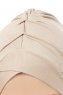 Isra Cross - Licht Taupe One-Piece Viscose Hijab