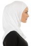 Hanfendy Plain Logo - Wit Al Amira Hijab