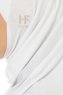 Hanfendy Plain Logo - Wit Al Amira Hijab