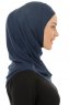 Hanfendy Plain Logo - Marineblauw Al Amira Hijab