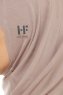 Hanfendy Plain Logo - Steen Grijs Al Amira Hijab