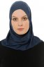 Hanfendy Cross Logo - Marineblauw Al Amira Hijab