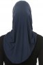 Hanfendy Cross Logo - Marineblauw Al Amira Hijab