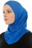 Hanfendy Cross Logo - Blauw Al Amira Hijab