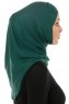 Hanfendy Cross Logo - Donkergroen Al Amira Hijab