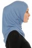 Hanfendy Cross Logo - Indigo Al Amira Hijab