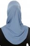 Hanfendy Cross Logo - Indigo Al Amira Hijab