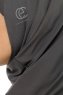 Micro Plain - Anthracite One-Piece Hijab