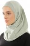 Micro Plain - Groen One-Piece Hijab