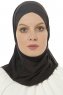 Micro Cross - Zwart One-Piece Hijab