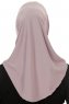 Micro Cross - Lichtpaars One-Piece Hijab